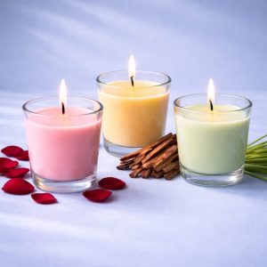 GLASS JAR CANDLE